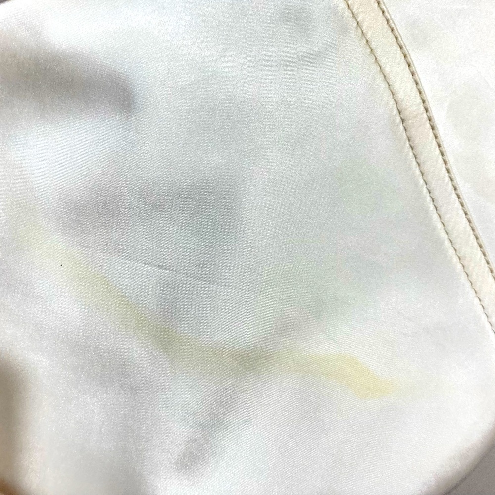 Coach White Sateen Bag - Picture 6 of 10